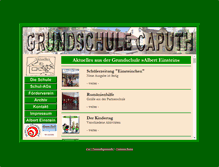 Tablet Screenshot of grundschule-caputh.de